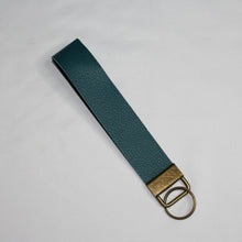 Load image into Gallery viewer, Faux Leather Key Fob Wristlet
