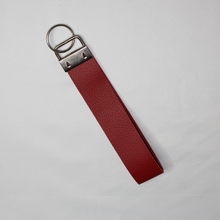 Load image into Gallery viewer, Faux Leather Key Fob Wristlet
