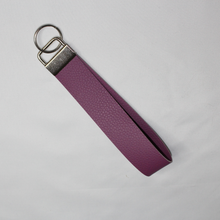 Load image into Gallery viewer, Faux Leather Key Fob Wristlet
