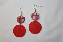 Load image into Gallery viewer, Faux Leather Earrings
